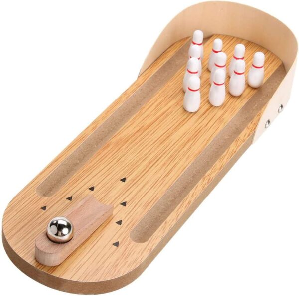 desktop mini bowling set