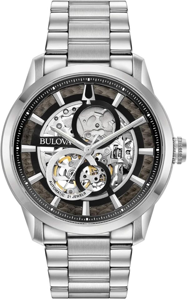 bulova skeleton watch