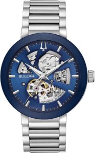 bulova skeleton watch