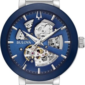 bulova skeleton watch