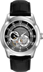 bulova skeleton watch