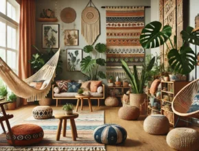 bohemian style home decor