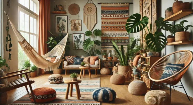 bohemian style home decor