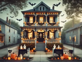 budget-friendly halloween decor