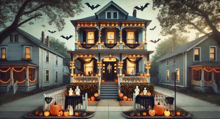 budget-friendly halloween decor