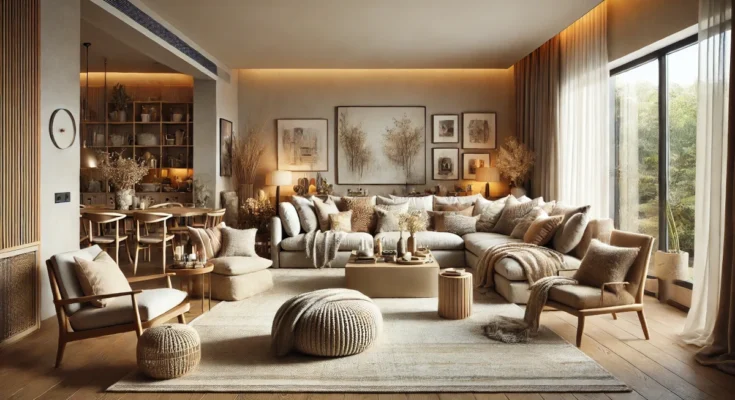 create a cozy living room