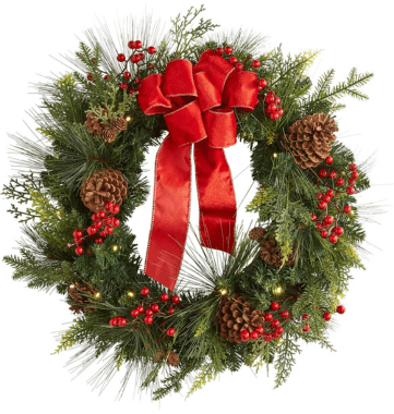 brylane home christmas wreaths