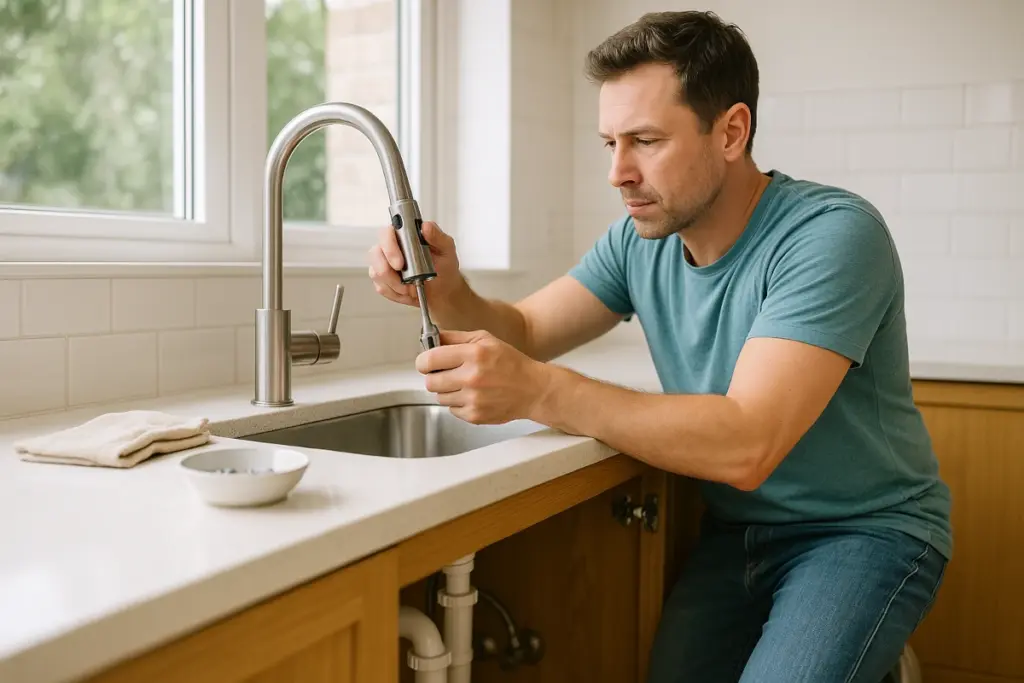 fix leaky faucet