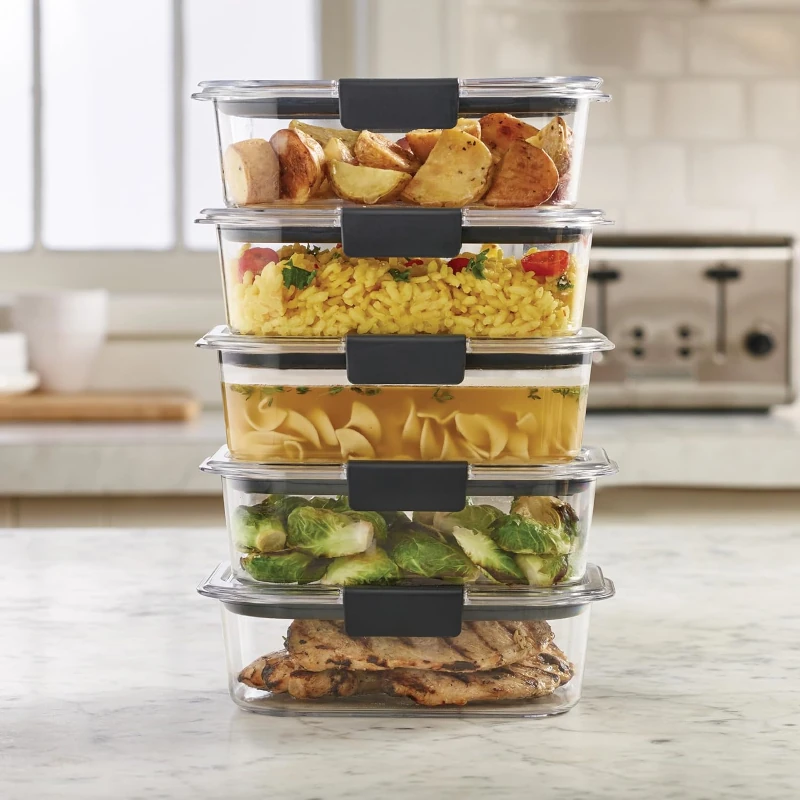 rubbermaid brilliance kitchen storage ideas