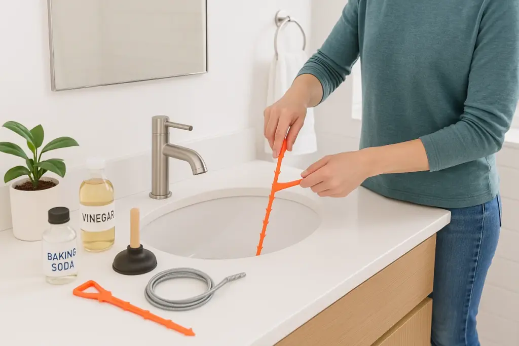 unclog drains without chemicals