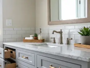 bathroom vanity makeover