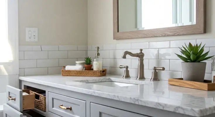 bathroom vanity makeover