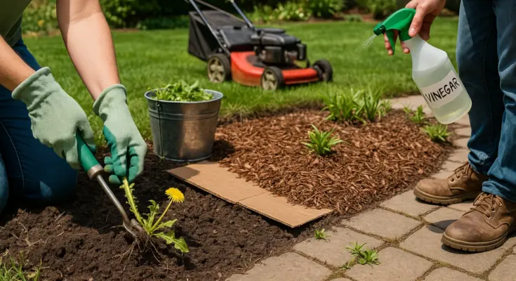 get rid of weeds