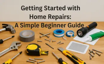 getting started with home repairs