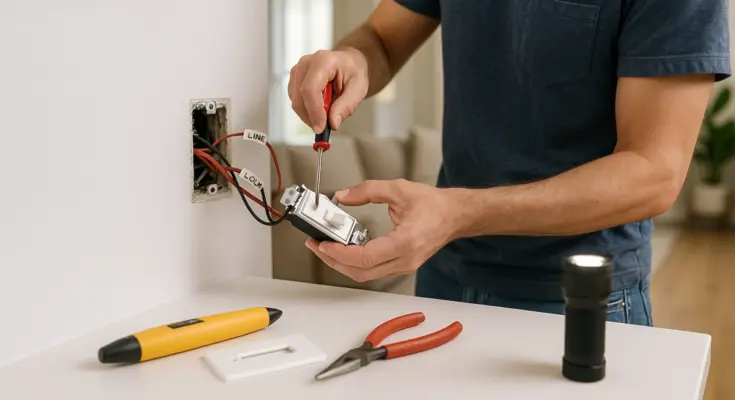 replace light switch